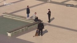 Crnogorska policija kontroliše primjenu mjera protiv korona virusa Crnogorska policija kontroliše primjenu mjera protiv korona virusa