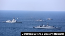 Під час багатосторонніх військово-морських навчань «Сі бриз», які відбуваються в Чорному морі