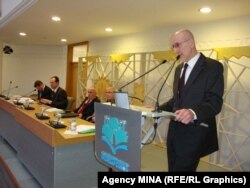 Hasan Čengić, sa sjednice Sabora IZ u BiH, govor nakon izbora za Sabor IZ u BiH, april, 2015.