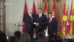 Vučić, Zaev i Rama o 'malom Šengenu' Vučić, Zaev i Rama o 'malom Šengenu'