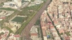 'Marš za slobodu' stigao u Barselonu 'Marš za slobodu' stigao u Barselonu