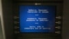 Карантин: непрацюючий банкомат біля входу в зачинений метрополітен. Київ, Оболонський район, 18 березня 2020