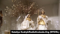 Прилавок різдвяного базару