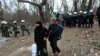 Migratni u blizini grčko-makedonske granice