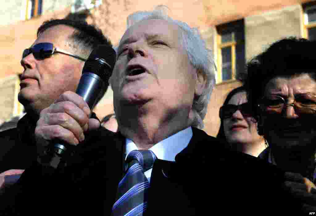 Fikret Abdić, Pula, 09.03.2012. Foto: AFP / Hrvoje Polan