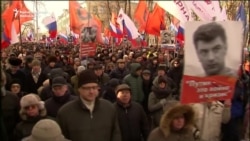 Thousands March In Moscow To Commemorate Slain Kremlin Critic Nemtsov Thousands March In Moscow To Commemorate Slain Kremlin Critic Nemtsov