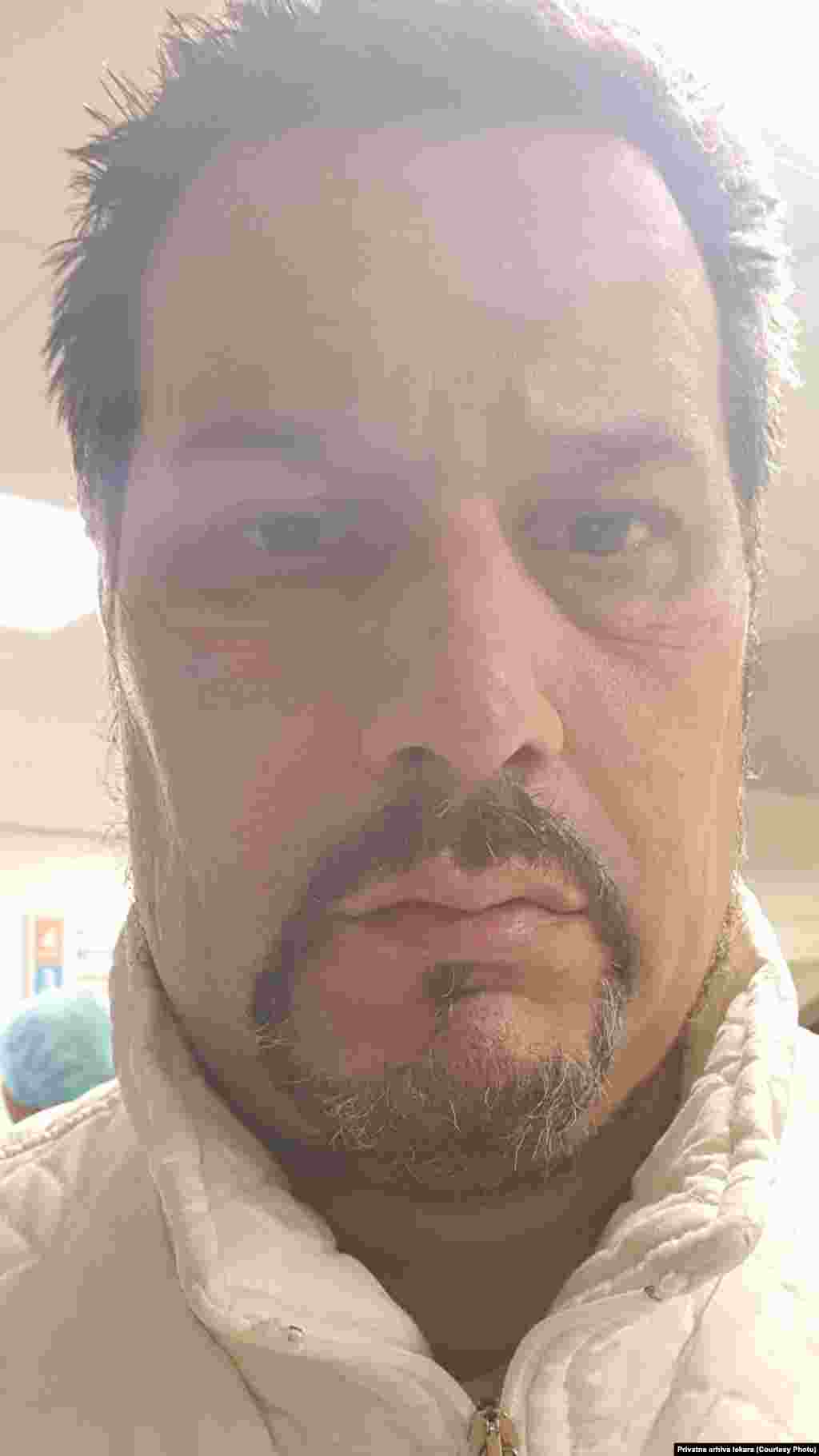 Doktor Radomir Janković na pauzi između smena, COVID bolnica Kliničkog centra u Nišu