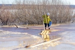 Переправа в межсезонье