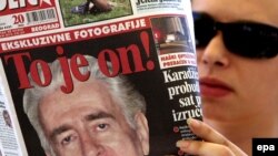 Naslovnice novina o hapšenju Karadžića