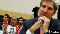 Državni sekretar Džon Keri tokom zasedanja spoljnopolitičkog odbora Senata, 4. septembar 2013.