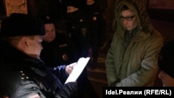 Задержание активиста штаба Навального