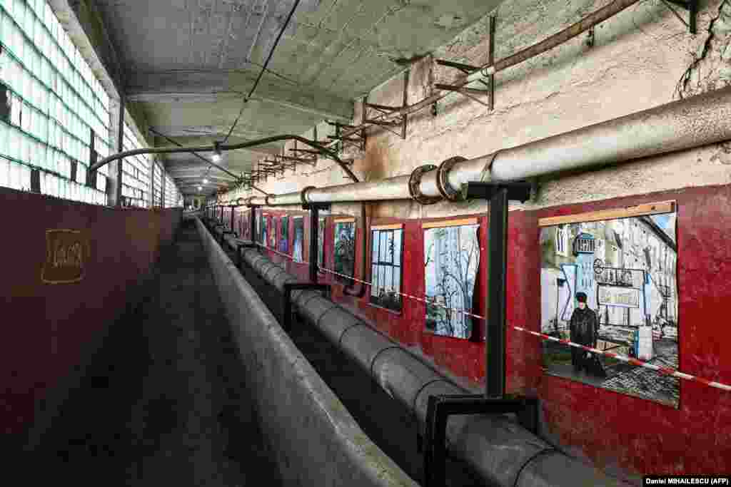 Napušteni rudnik Petrila sada je mjesto za održavanje izložbi.