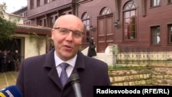 Спікер Верховної Ради Андрій Парубій після церемонії підписання томосу для Православної церкви України