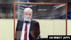 Ratko Mladić u sudnici Haškog tribunala, 25. avgust, 2020.