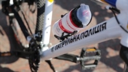 Поліцейські патрулюють Львів на велосипедах – відео Поліцейські патрулюють Львів на велосипедах – відео