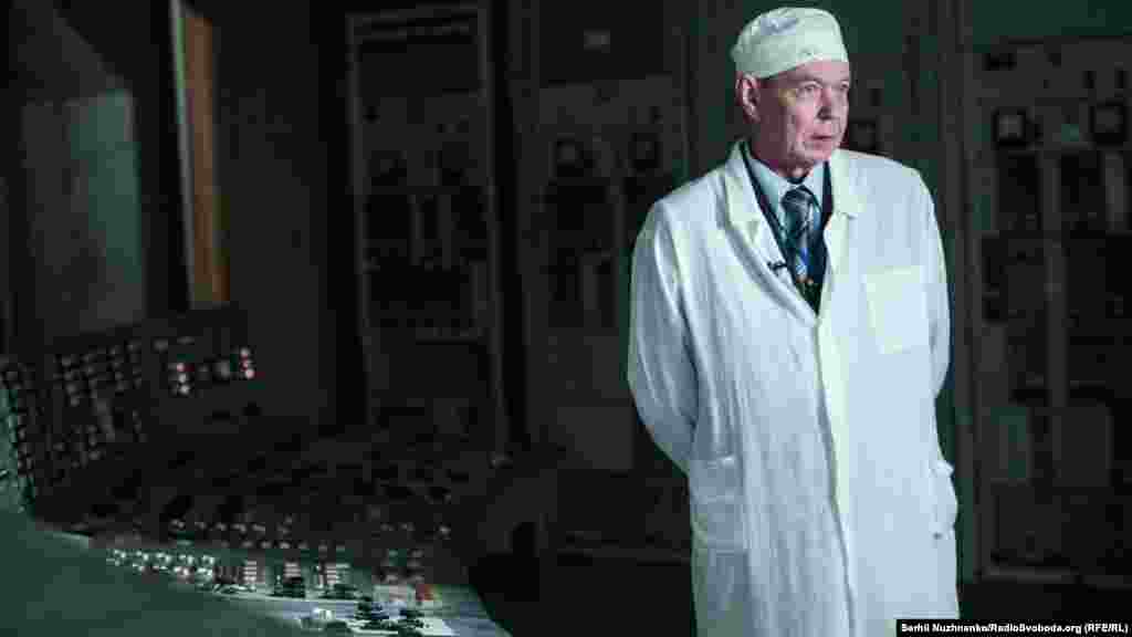 Oleksandr Čeranov prvi put u kontrolnoj sobi nakon tri decenije.