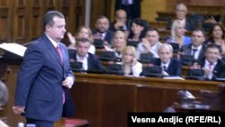 Ivica Dačić u Parlamentu