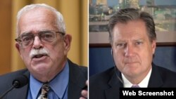 კონგრესმენები, დემოკრატი ჯერი კონოლი და რესპუბლიკელი მაიკ ტერნერი. ტერნერი დონალდ ტრამპის მოკავშირე და მხარდამჭერია