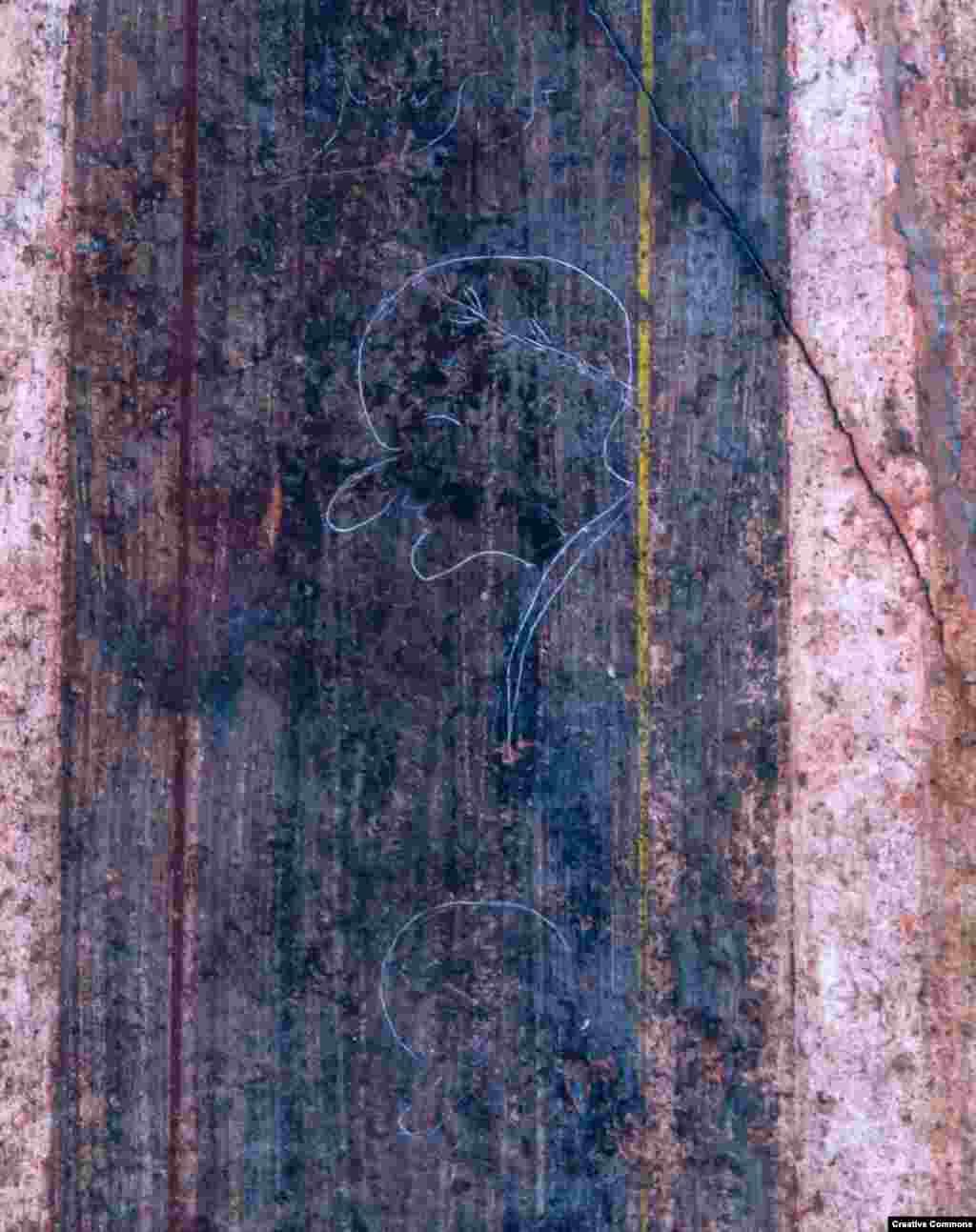 Граффити с политическим контекстом, вероятно, так же стары, как и сама цивилизация. Эта карикатура на римского политика, нацарапанная на руинах Помпеев, – одно из нескольких сохранившихся изображений на стенах города, погребенного под слоем вулканического пепла после извержения Везувия в 79 году нашей эры.