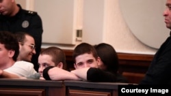 ბრალდებულები გიორგი გოშაძე და ირაკლი მიმინოშვილი