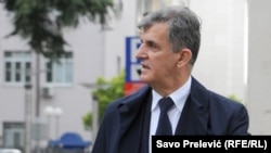 Svetozar Marović dolazi u Tužilaštvo u Podgorici na ročište 5. 4. 2014.