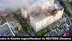 Последствия обстрела в Харькове, 18 августа 2025 года