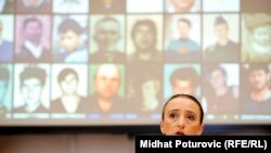 Dženana Halimović, Sa promocije projekta u Sarajevu, foto: Midhat Poturović