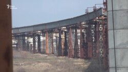 У Запоріжжі звели першу ділянку нового моста через Дніпро (відео) У Запоріжжі звели першу ділянку нового моста через Дніпро (відео)