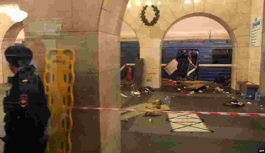 Станция "Технологический институт", последствия взрыва