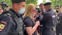 Задержания на акции в поддержку Сафронова Задержания на акции в поддержку Сафронова