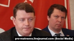 Слева направо: Алексей Лескин и Михаил Матвеев