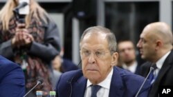 რუსეთის საგარეო საქმეთა მინისტრი სერგეი ლავროვი. 