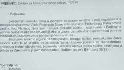 Zahtjev za pokretanje istrage