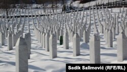 Mezarje za žrtve genocida u Srebrenici