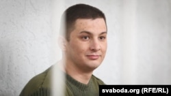 Тарас Аватаров на суді, Мінськ, 18 квітня 2016 року