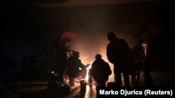 Migranti u Bihaću, arhivski snimak