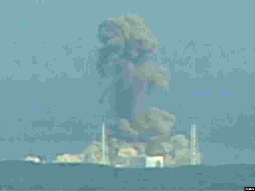 Eksplozija u nuklearki Fukushima Daichi kod reaktora 3, 14.03.2011. Foto: Reuters