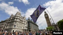 Marš za ostanak Britanije u EU, London, 2. jul 2016.