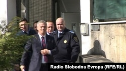 Fahrudin Radončić izlazi iz pritvorske jedinice, Sarajevo, 17. februar 2016.