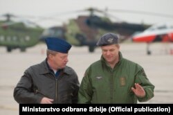 Pripadnici snaga Srbije i Rusije na vježbi BARS 2016