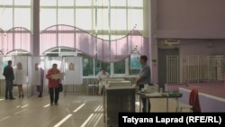 Избирательный участок в Красноярске