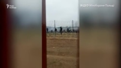 Озброєні мігранти атакували польських силовиків (відео) Озброєні мігранти атакували польських силовиків (відео)