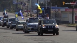 Полтавські свободівці провели автопробіг на підтримку політв'язнів Полтавські свободівці провели автопробіг на підтримку політв'язнів