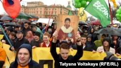 "Марш за свободный интернет" в Петербурге, 1 мая 2018 года