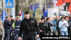 Падчас "Чарнобыльскага шляху"-2015 у Менску