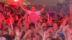 Slavlje nakon pobjede Hrvatske Slavlje nakon pobjede Hrvatske