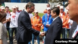 Predsednik Kine Si Đinping i premijer Srbije Aleksandar Vučić, Smederevo 19. jun 2016.