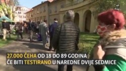 Češka: Testiranje 27.000 ljudi