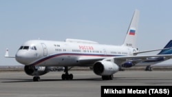 Ил-96 самолёт специального лётного отряда Россия