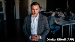 Ivan Zhdanov, the director of Aleksei Navalny's Anti-Corruption Foundation (file photo)